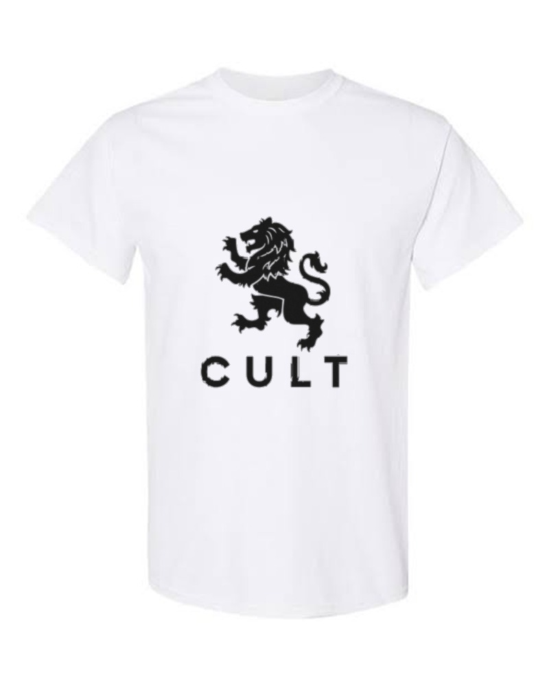 Lion Crest Tee in White