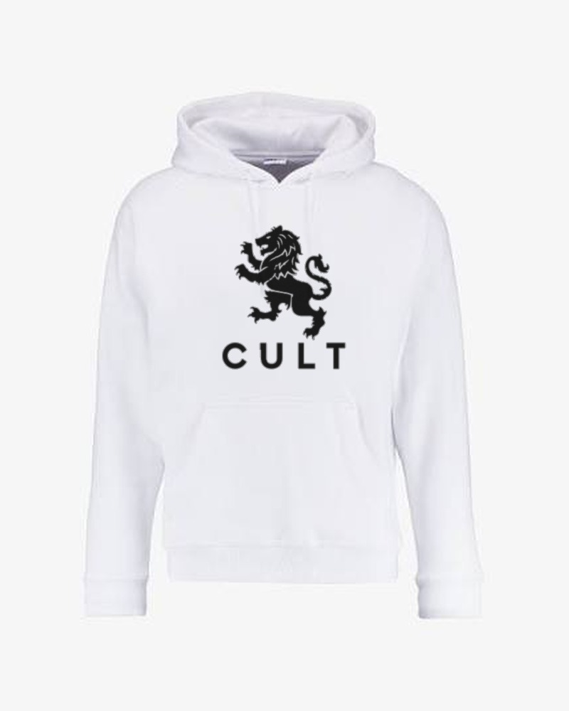 Lion Hoodie in White